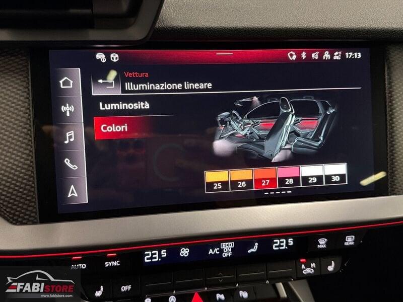 Audi A3 A3 SPB 40 TFSI 190 Cv S-Tronic QUATTRO S-Line - Tetto, Matrix, Bang, Gusci, Pelle ecc