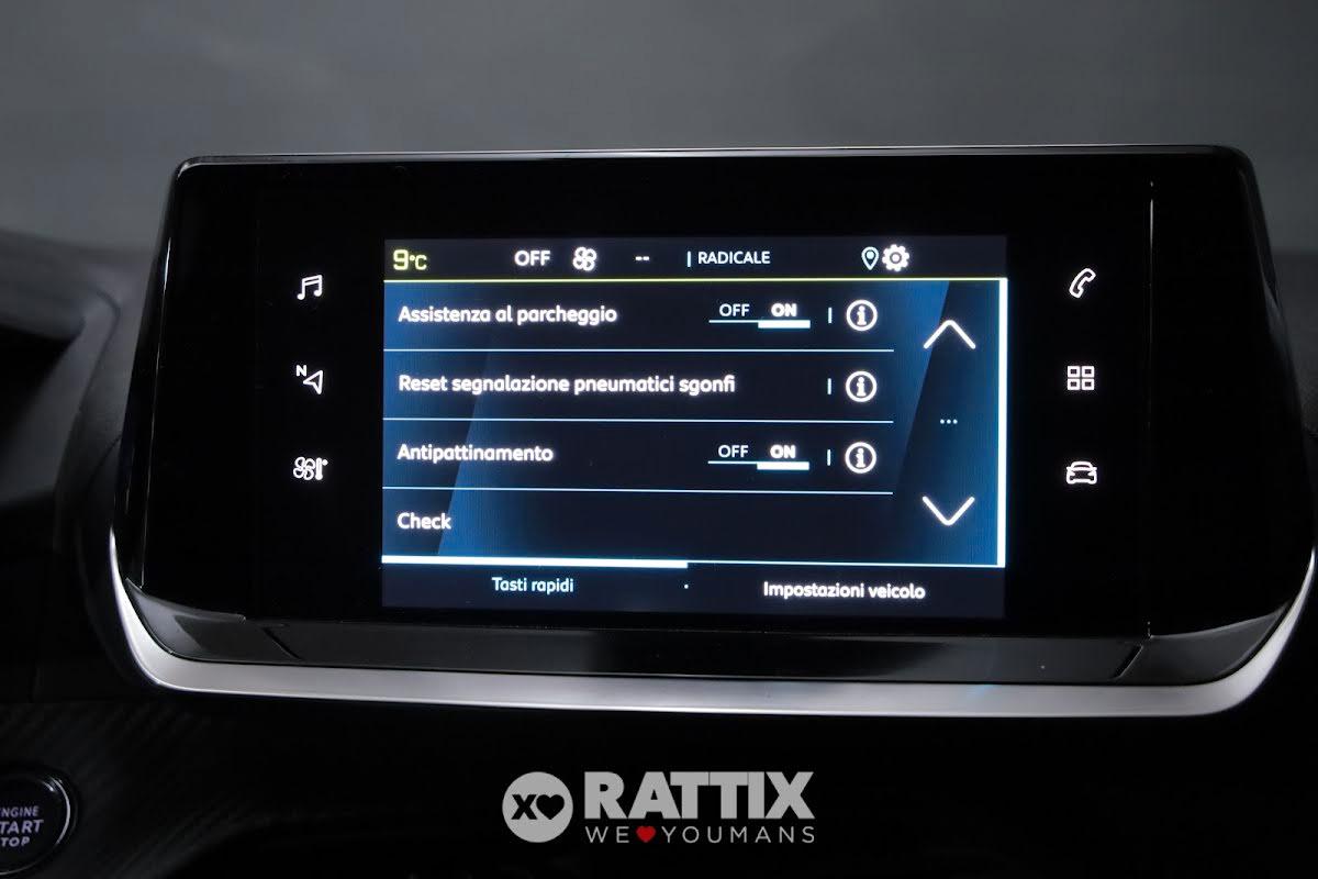 Peugeot e-208 motore elettrico 100kW Allure Pack