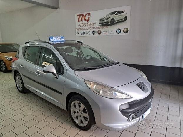 Peugeot 207 sw 1.6 hdi unico prop 2008 tetto aprib