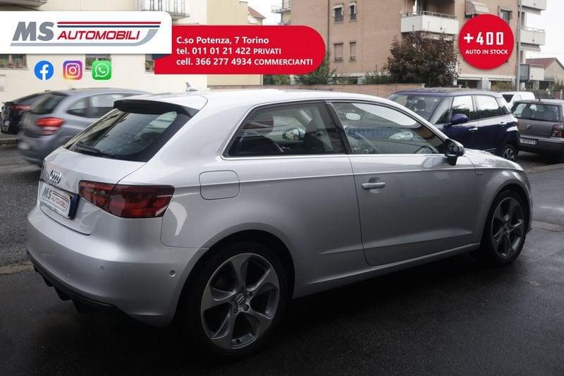 Audi A3 A3 2.0 TDI S LINE RADAR PELLE FULL OPTIONAL UNICOPROPRIETARIO