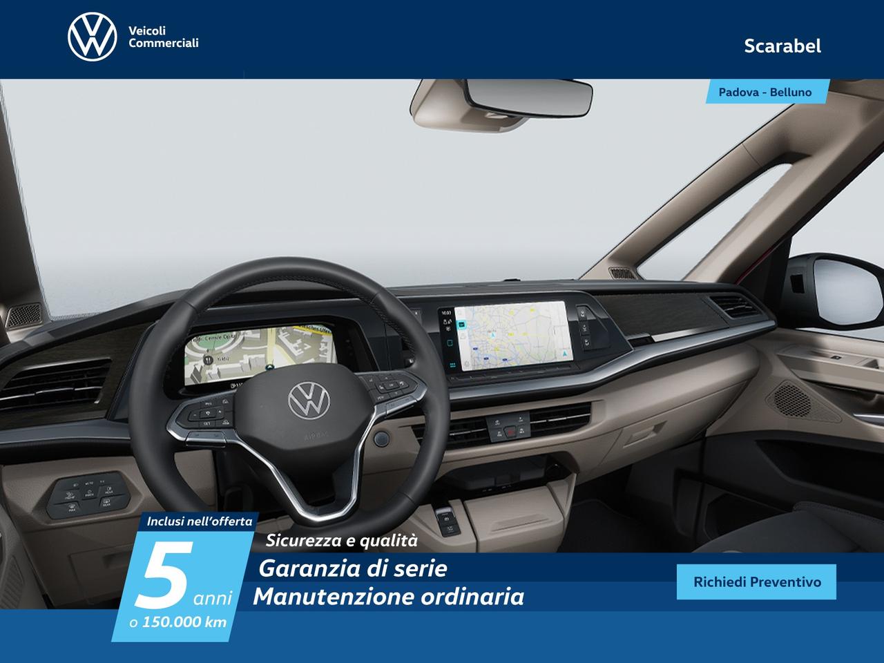 Volkswagen T7 Multivan 2.0 tdi style 150cv dsg 7p.ti