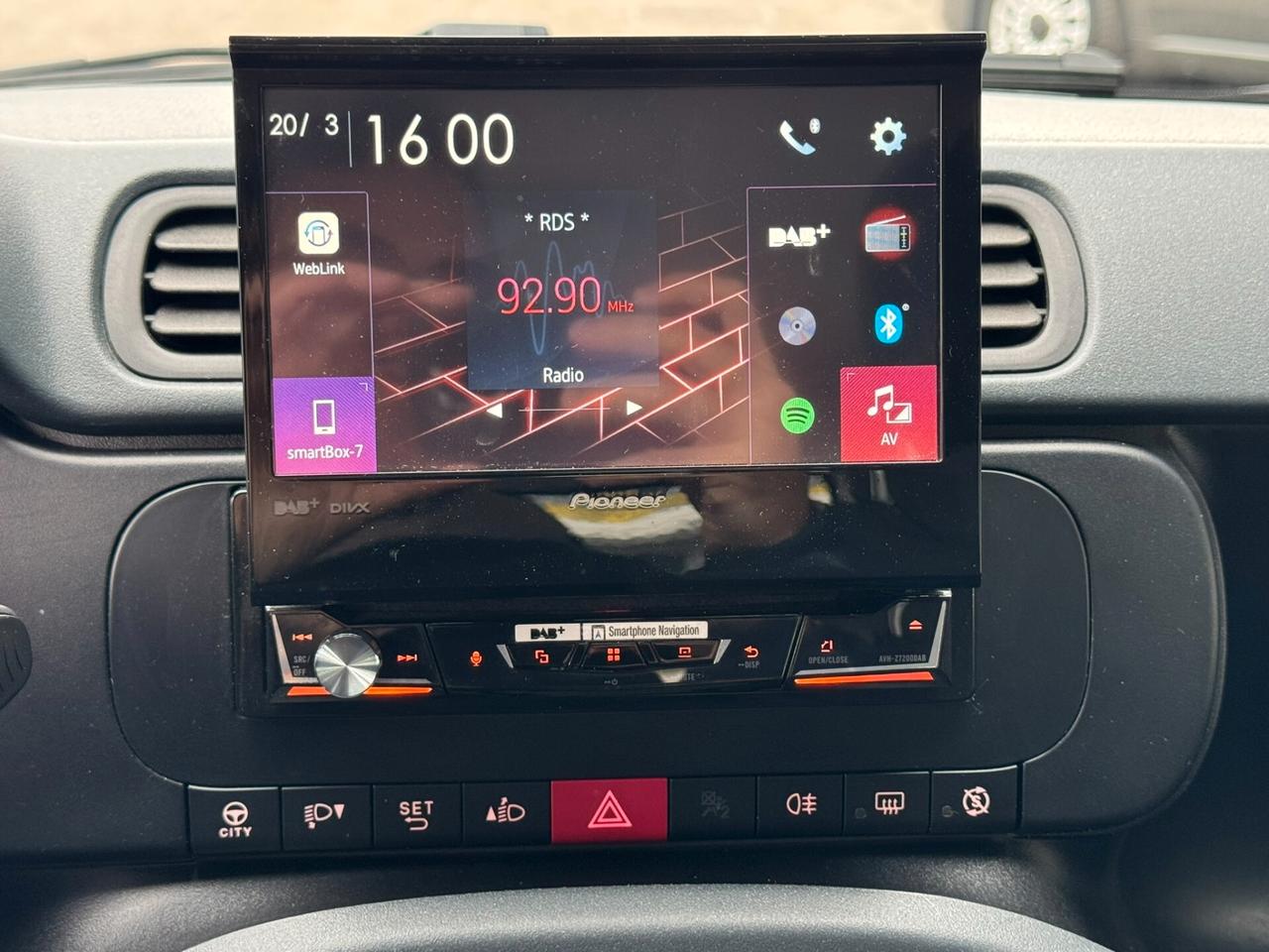 Fiat Panda 1.2 Easy 2019 - Sensori, Touch