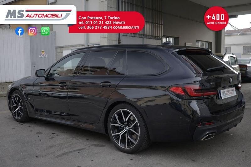 BMW Serie 5 BMW Serie 5 520d 48V xDrive Touring Luxury Tetto Panoramico Unicoproprietario