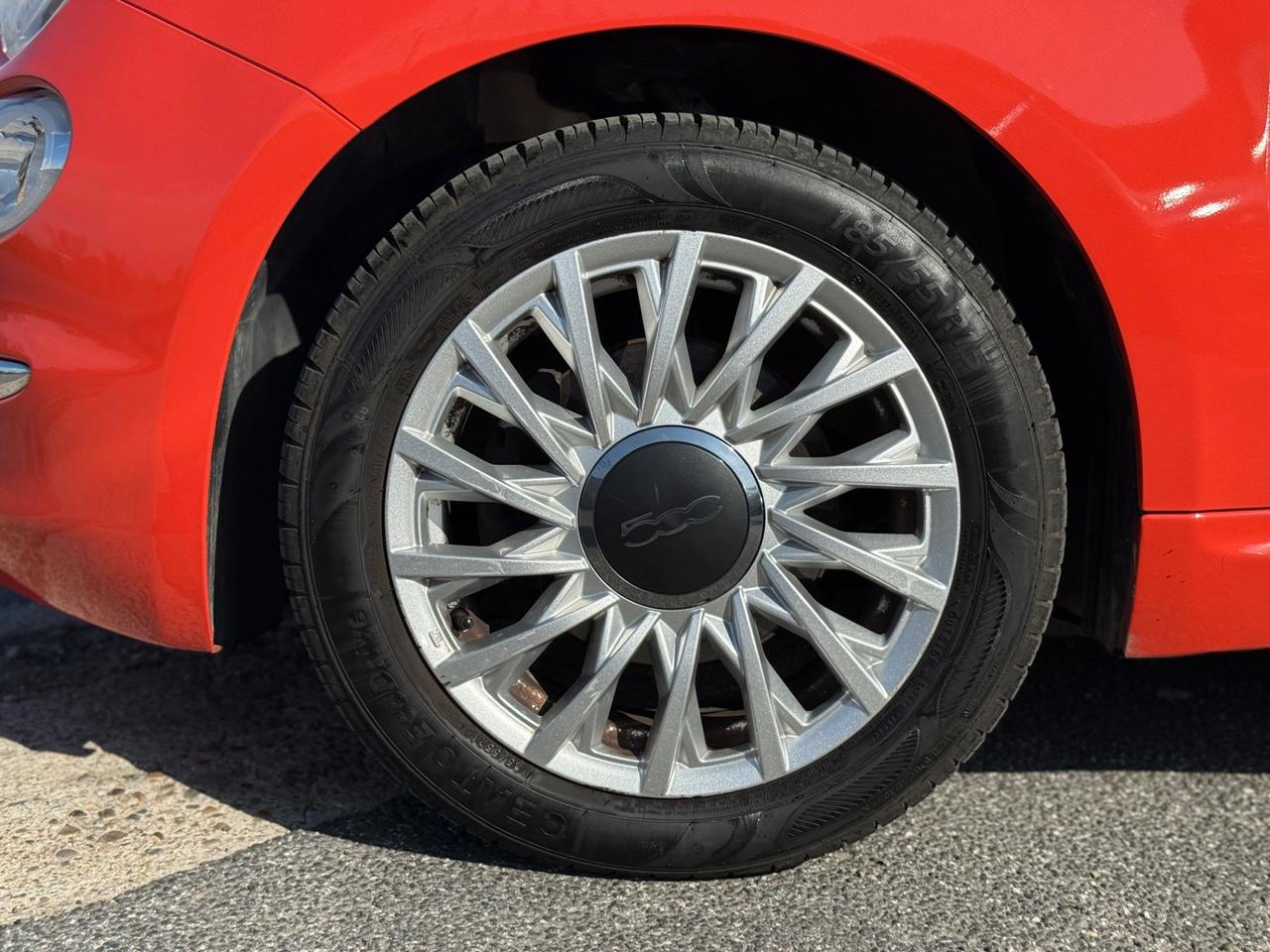 Fiat 500 1.0 Hybrid Dolcevita Rosso Corallo