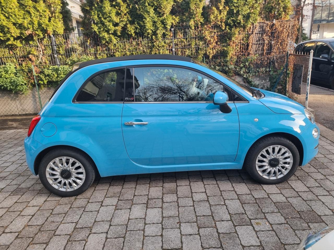 Fiat 500 C 1.2 Lounge anno2016 km58000 neopat