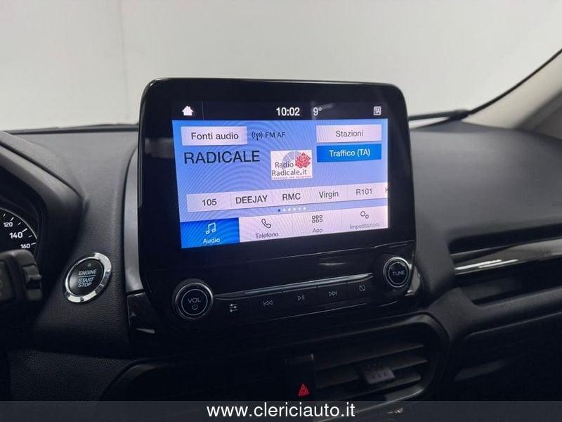 Ford EcoSport 1.0 EcoBoost 100 CV ST-Line Black Edition