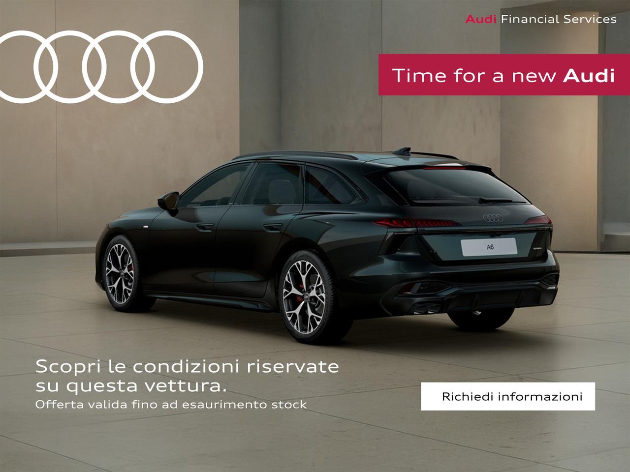 Audi A6 avant 2.0 tdi mhev + s line edition quattro 204cv s-tronic