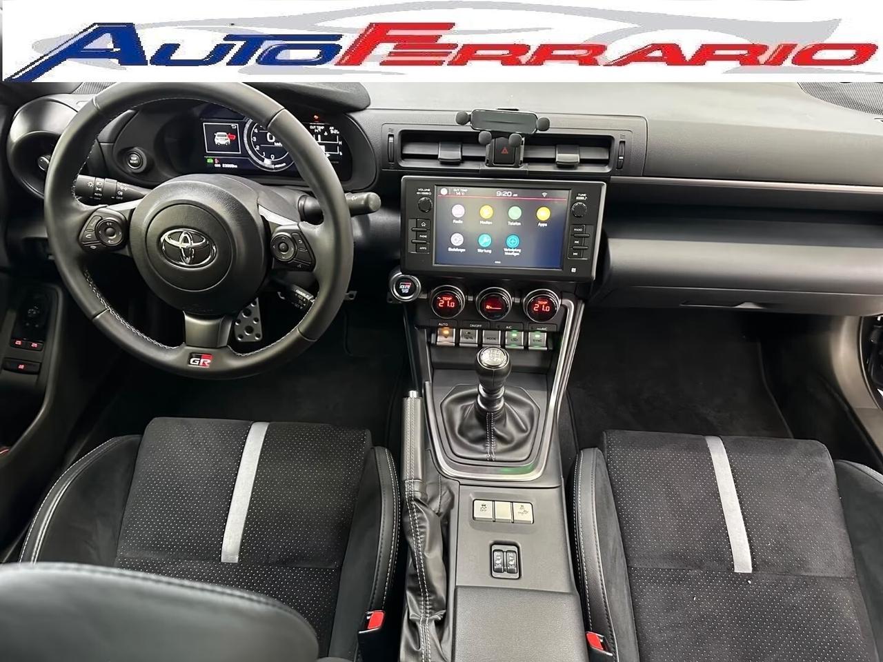 Toyota GR86 PREMIUM SPORT FULL LED 18" APPLE CAR PLAY RETROCAMERA PELLE/ALCANTARA PRONTA CONSEGNA