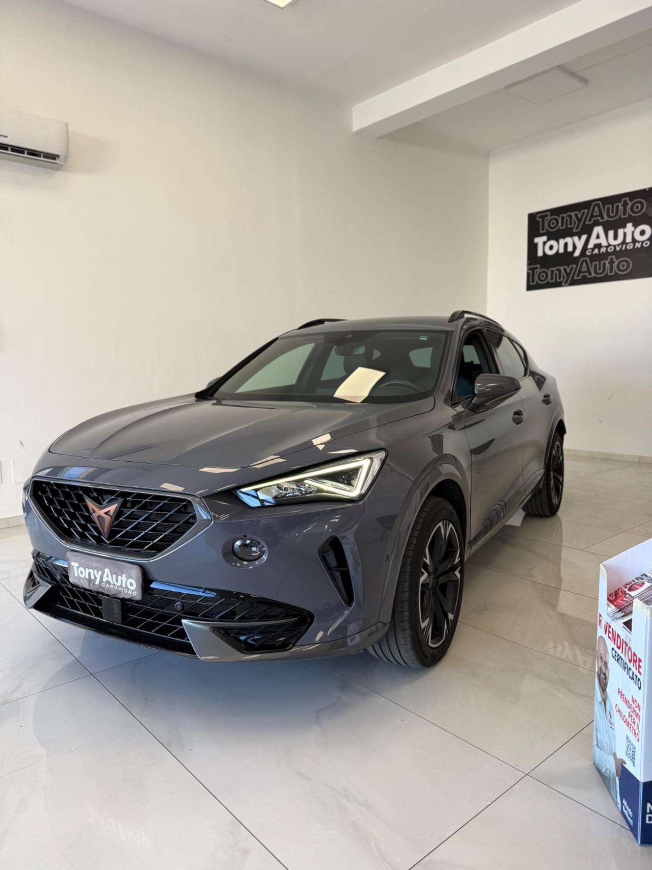 Cupra Formentor 1.5 tsi 150cv dsg LUCI SOFFUSE,TELECAMERA,NAVI,APPLE CARPLAY,ANDROID AUTO,PELLE PARZIALE