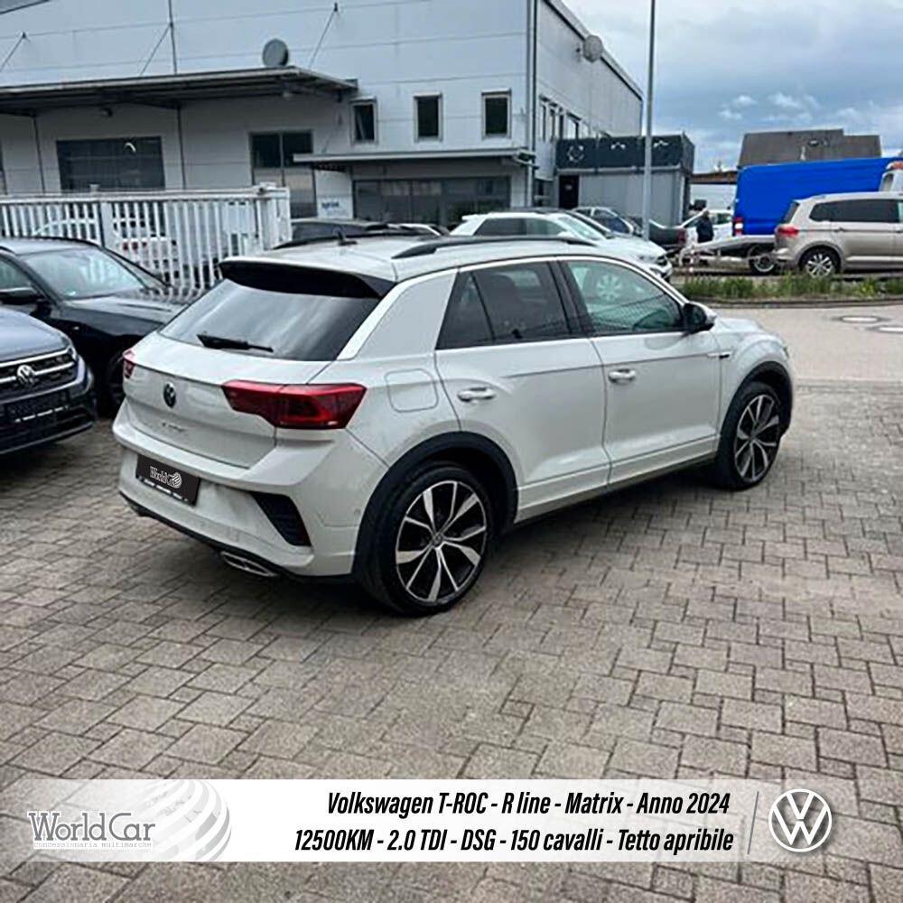 Volkswagen T-Roc 2.0 TDI SCR 150 CV DSG R-Line