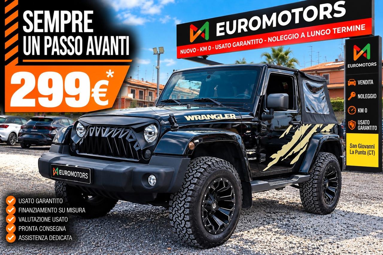 Jeep Wrangler Tua A SOLI 299€ Sahara Auto