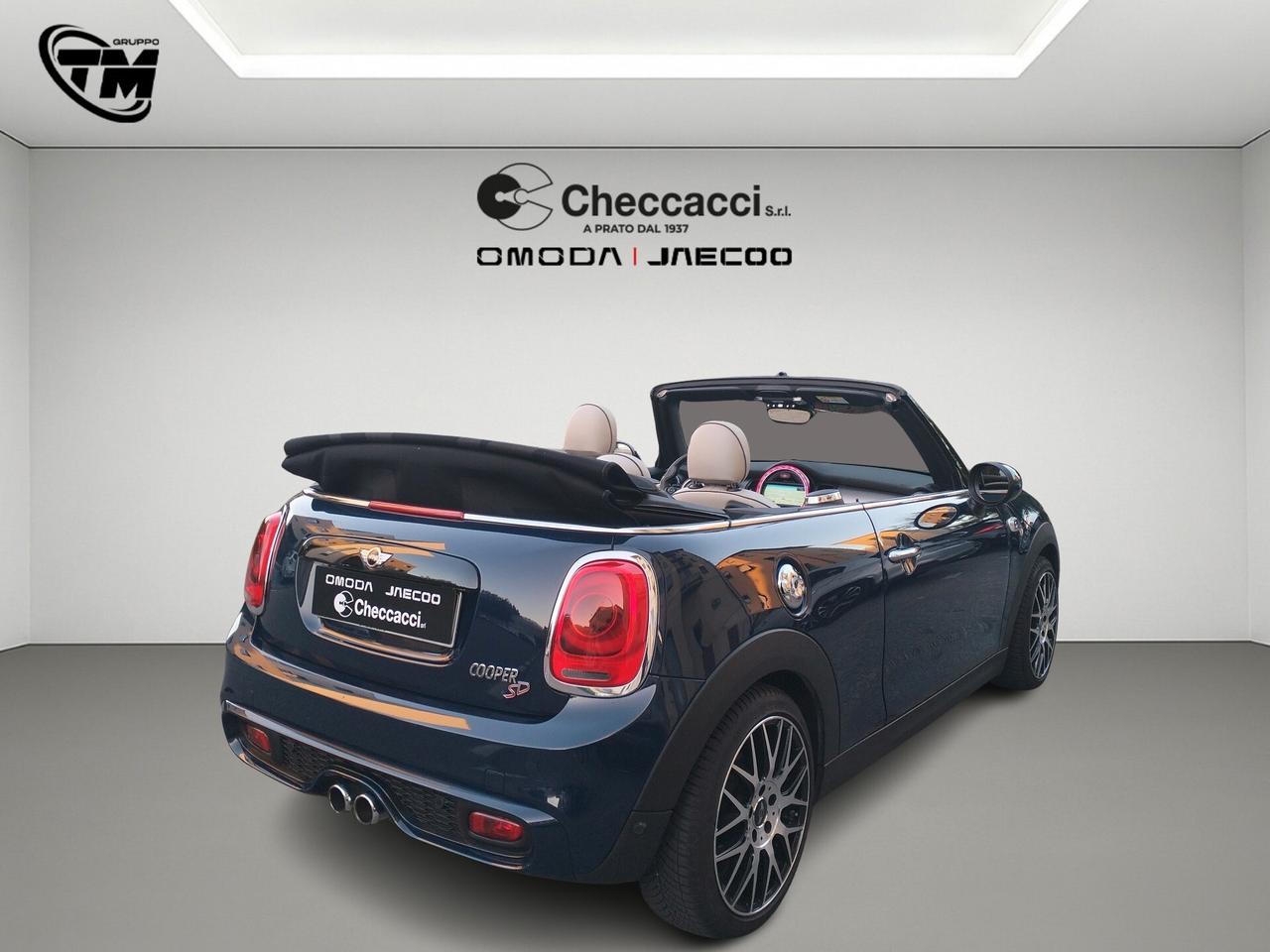 MINI Cooper SD Cabrio F57 2018 2.0 Hype auto * SOLI 49.000 KM *