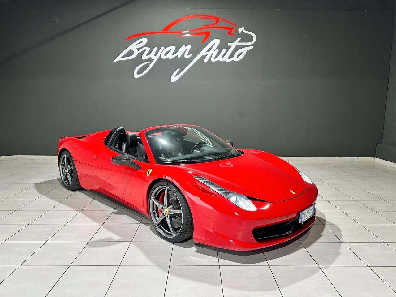 Ferrari 458 Spider DCT Ferrari 458 ITALIA SPIDER FULL CAPRISTO EXHAUST CARBON/ IVA ESPOSTA