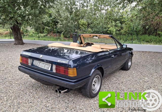 MASERATI Biturbo Iniezione Spyder Zagato ASI ORO
