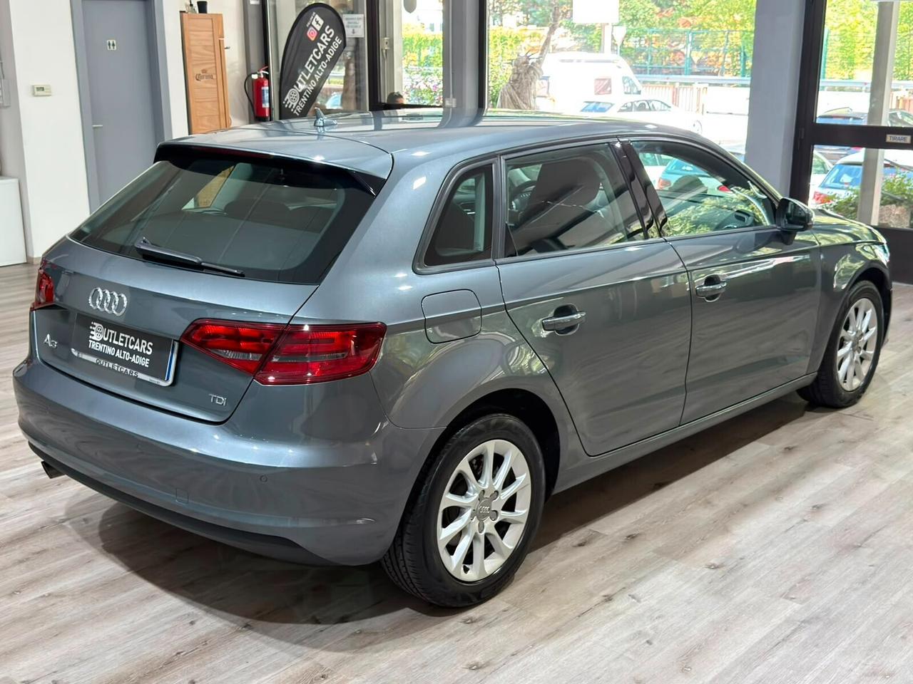 AUDI A3 SPORTBACK 1.6 TDI 105cv 119.000km