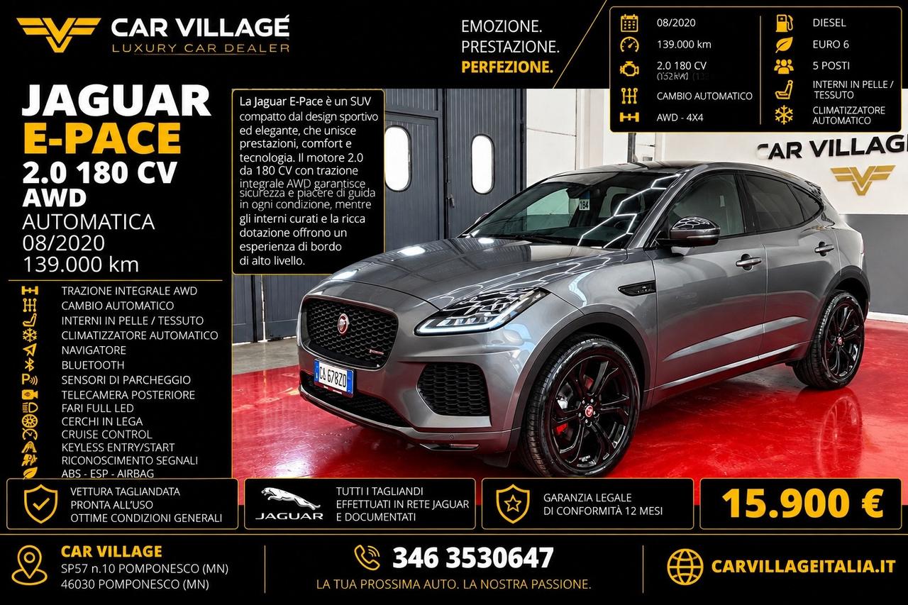 Jaguar E-Pace 2.0D 180CV AWD R-Dynamic