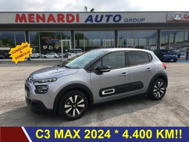 Citroën C3 PureTech 83 S&S Max 4.400 KM!! OK NEOPATENTATI
