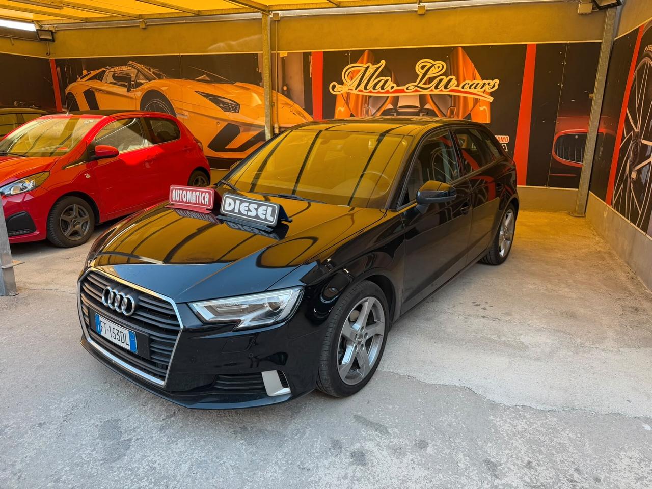 Audi A3 SPB 1.6cc diesel 12 mesi garanzia-2018