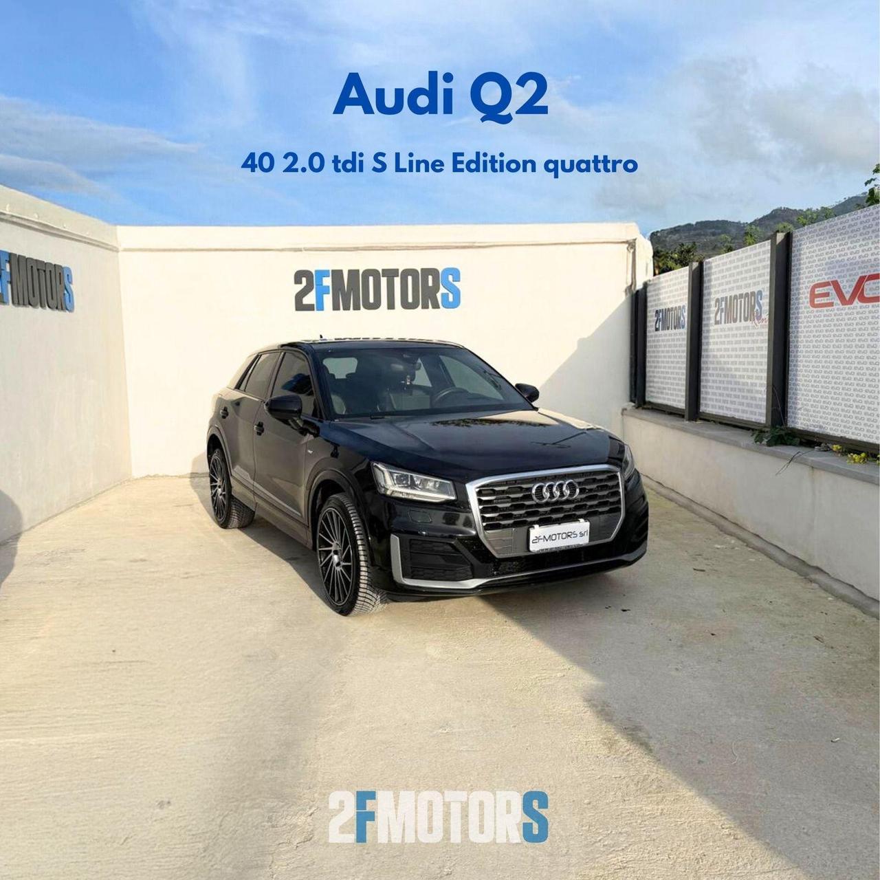 Audi Q2 40 2.0 tdi S Line Edition quattro 190cv s-tronic