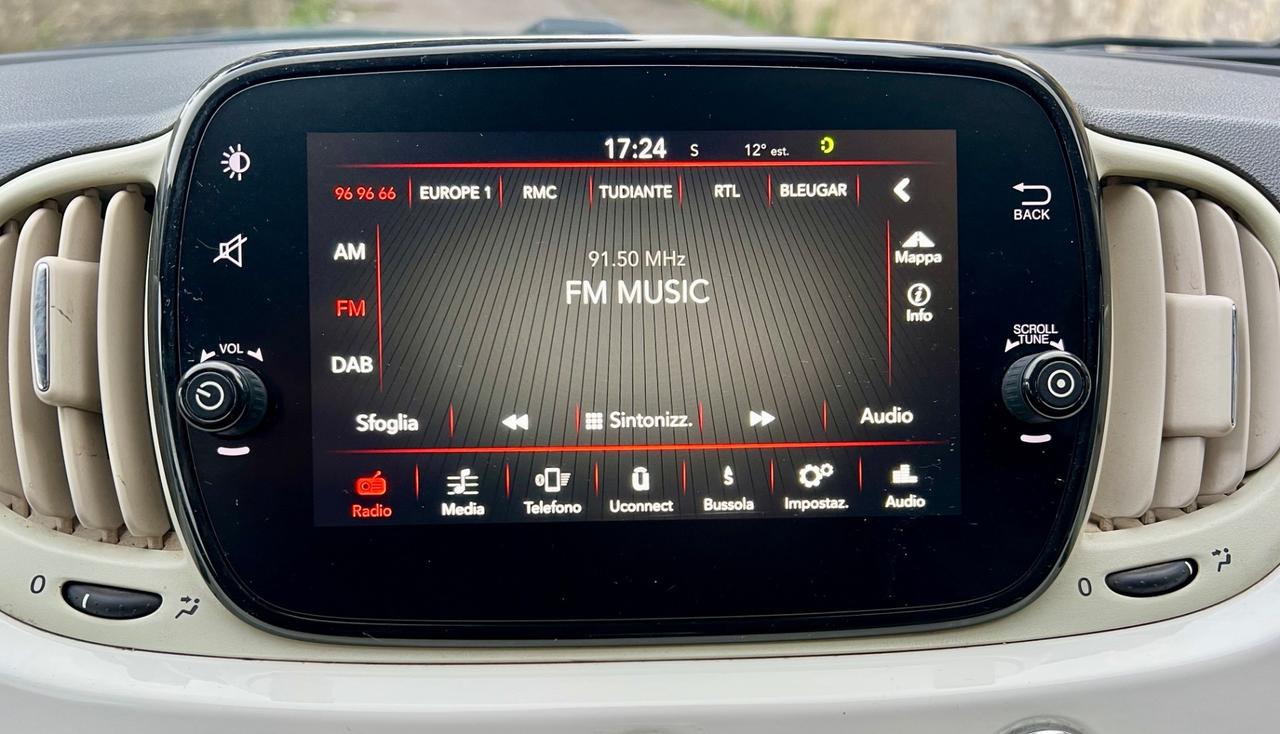 Fiat 500 C 1.2 Lounge Acc.Permute