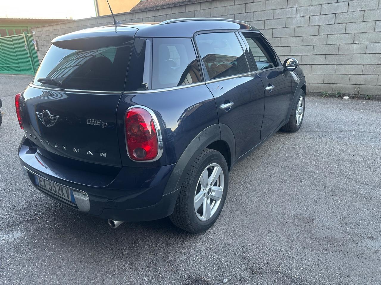 MINI ONE D COUNTRYMAN EURO 6 NEOPATENTATI