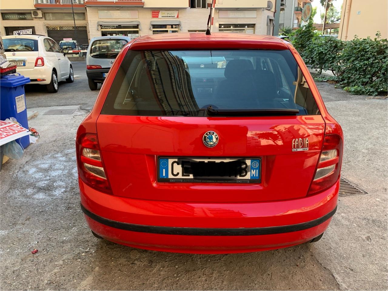 Skoda Fabia 1.4 16V/75 CV cat 5 porte km 79000