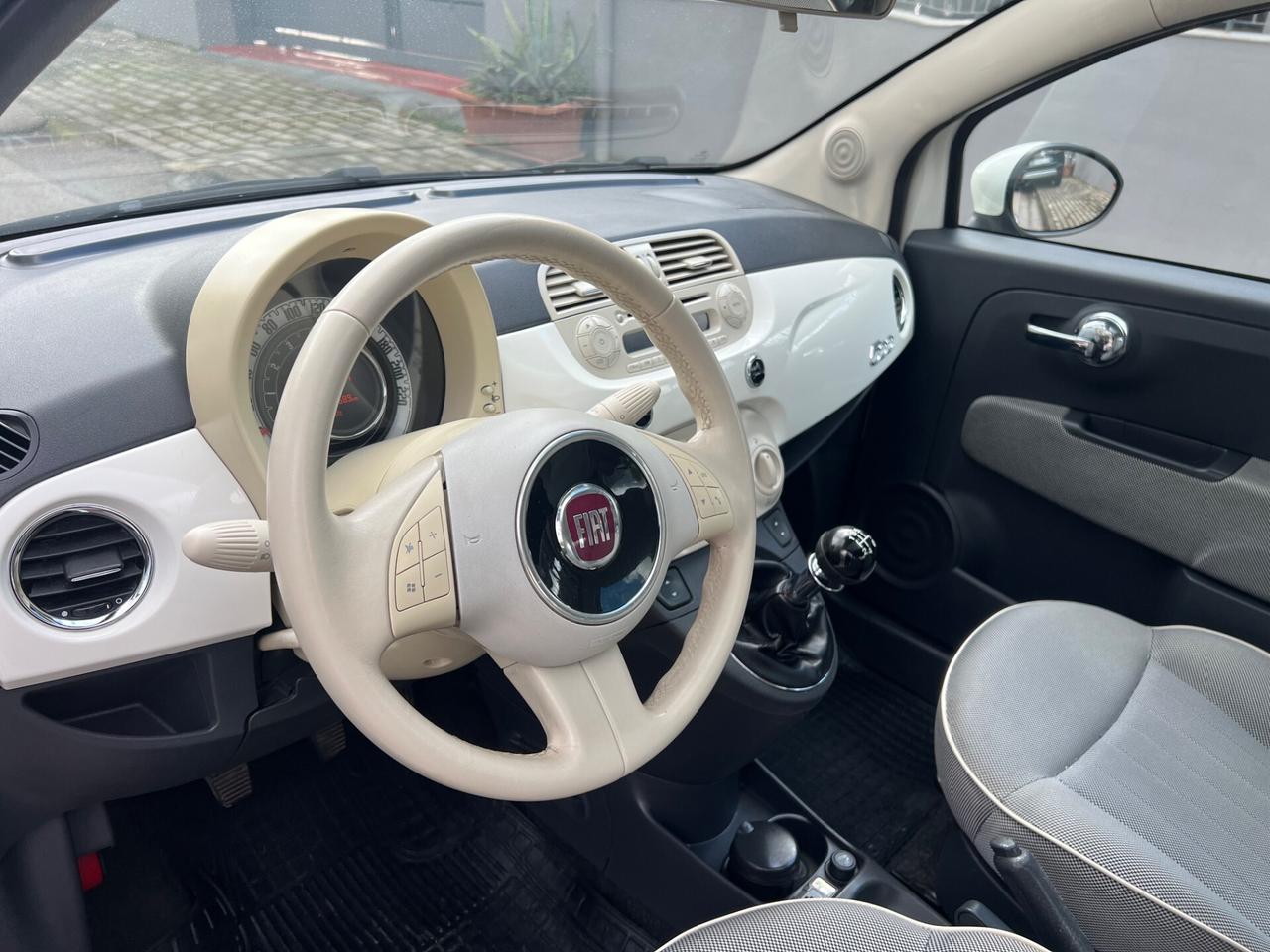 Fiat 500 1.2 benzina 69cv tetto panoramico Lounge