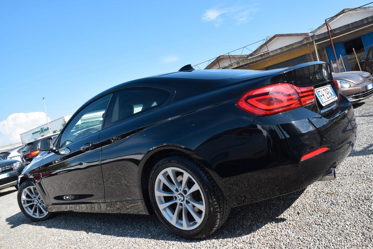 Bmw 418 418d Coupé 6M Sport CRUISE BT BIZONA KM REALI