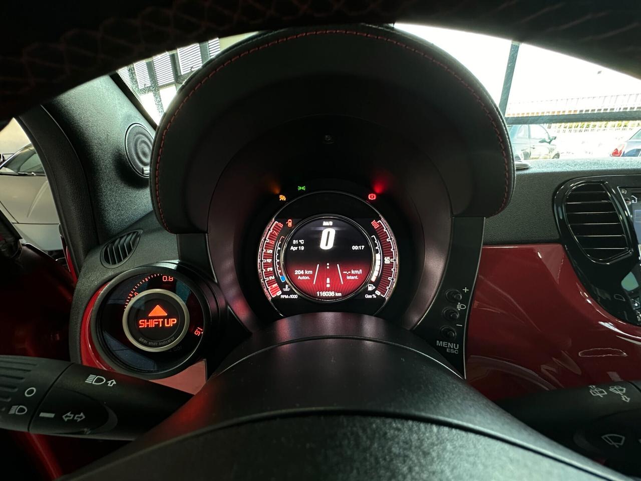 Abarth 500 1.4 Turbo T-Jet 135cv QuadroDigitale ImpiantoAudio Garanzia Finanziabile Ok Permute