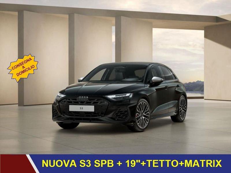 Audi S3 SPB TFSI quattro S tronic PREZZO REALE * TETTO+MATRIX