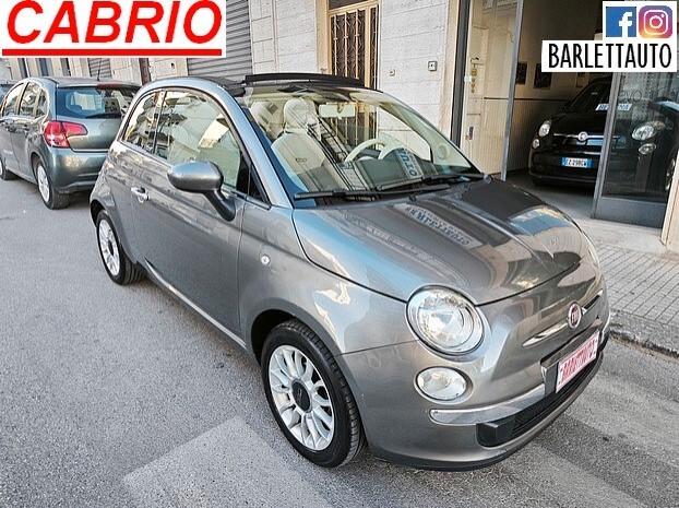 FIAT 500 Cabrio 1.2 Benzina *PELLE* - 2013