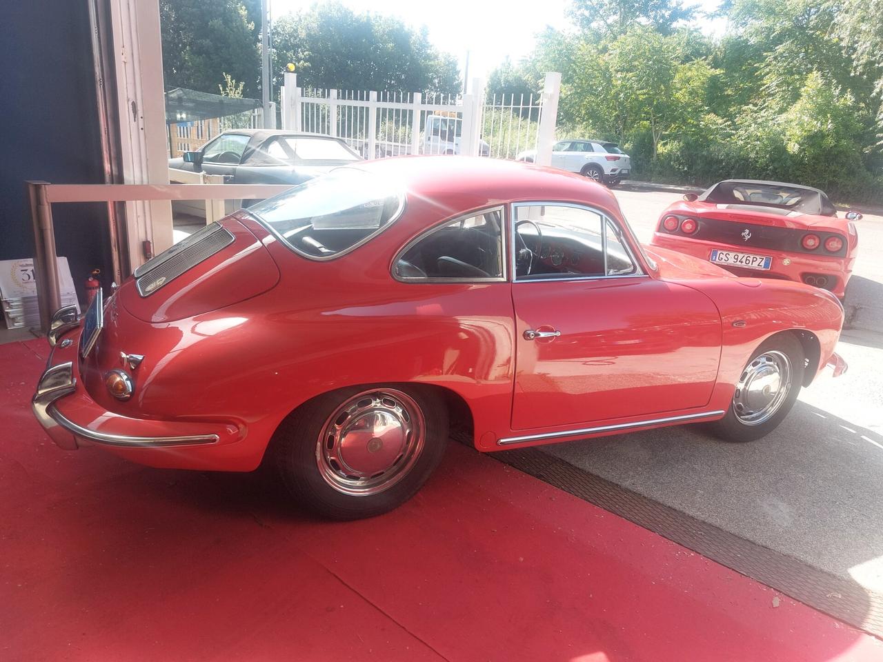 Porsche 356 C 1600 karmann macht number