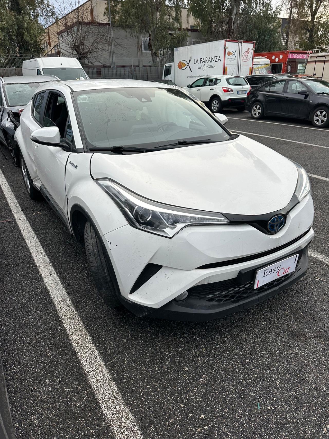 Toyota C-HR 1.8 Hybrid E-CVT INCIDENTATA