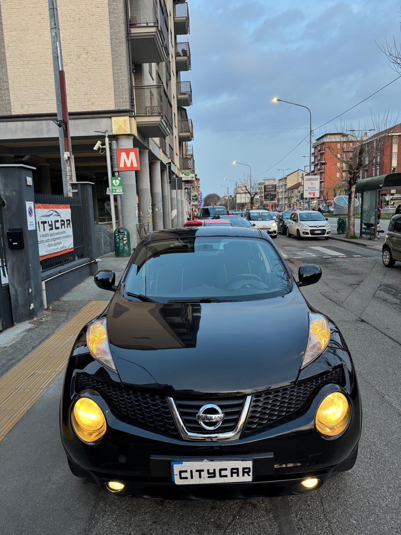 Nissan Juke 1.6 117 cv GPL di casa