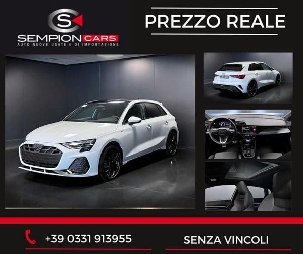 A3 35 2.0 tdi S Tronic S line Tetto PREZZO REALE