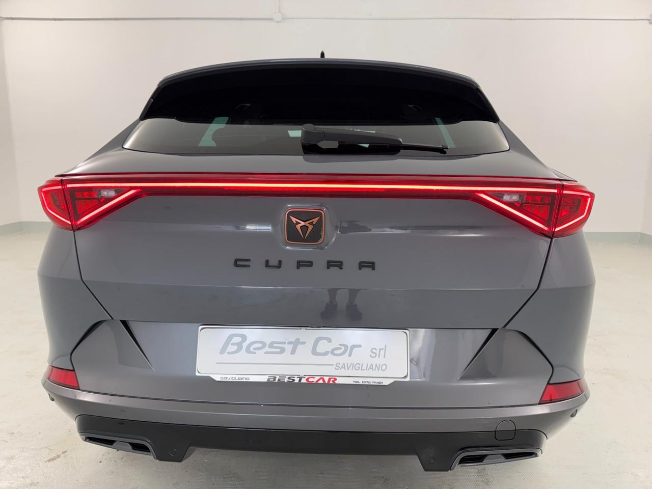 Cupra Formentor 1.5 TSI sedili guscio led adatattivi camera 360