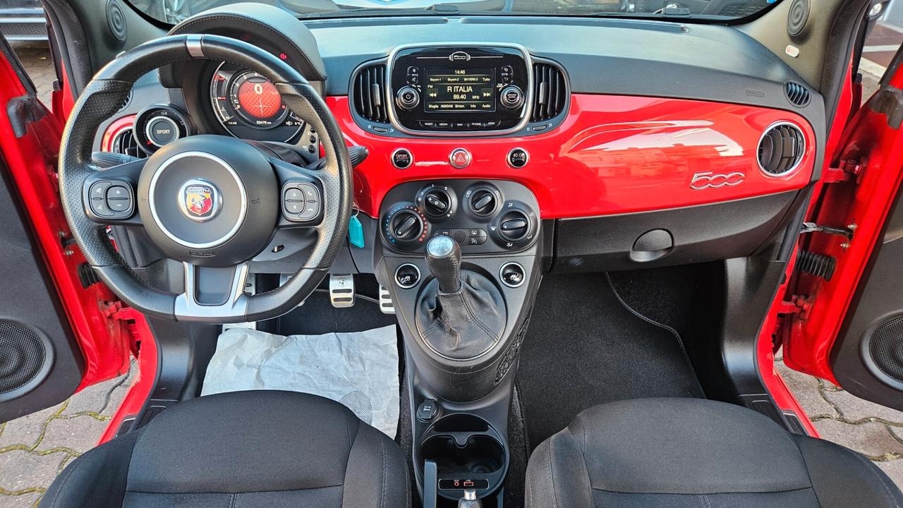 Abarth 595 C 1.4 t-jet 145cv CABRIO-NAVY-SENSORI-U-CONNECT