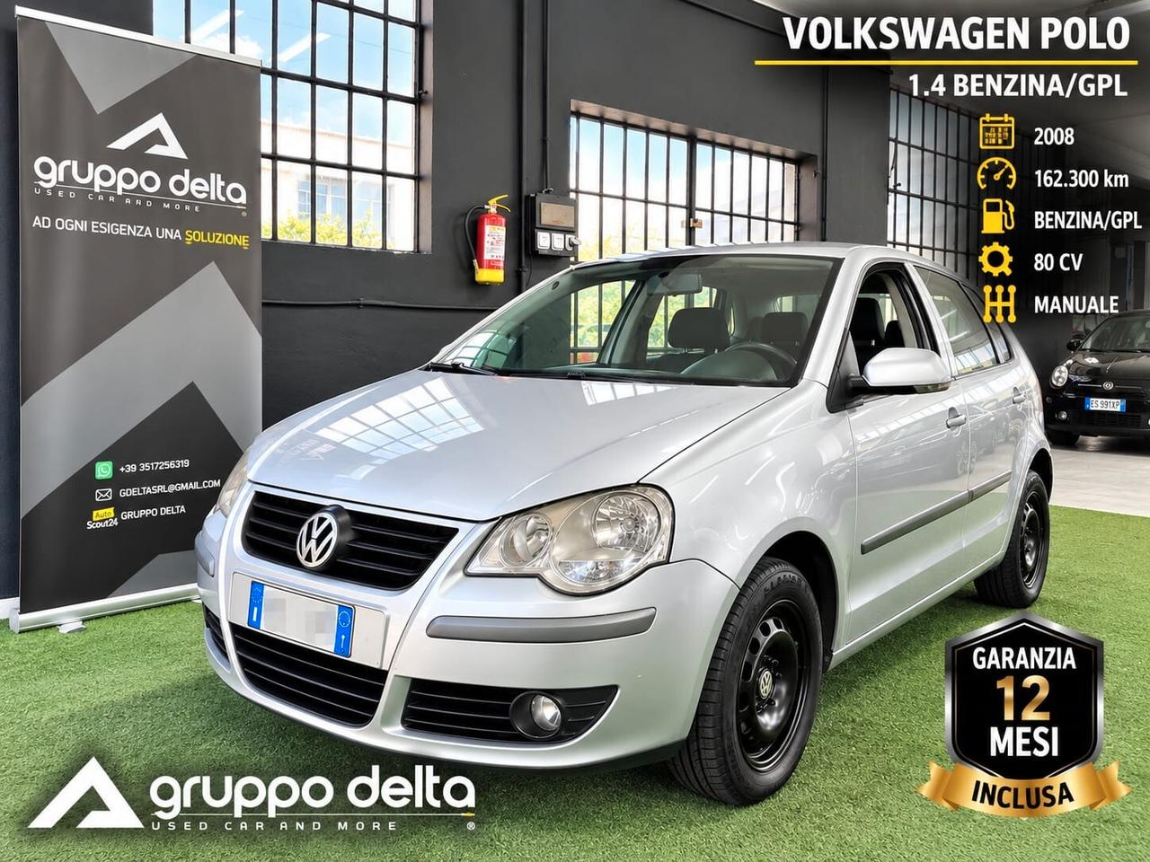 Volkswagen Polo 1.4 5p. Comfort. BiFuel GPL GARANZIA 12 MESI