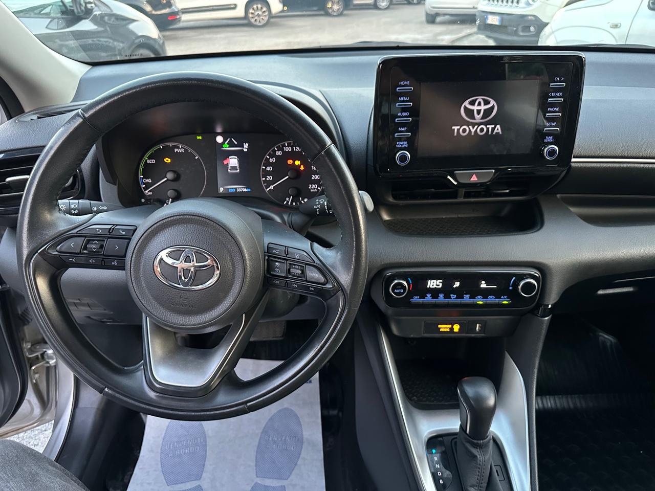 Toyota Yaris 1.5 Hybrid Automatica Garanzia 15 Anni ufficiale toyota