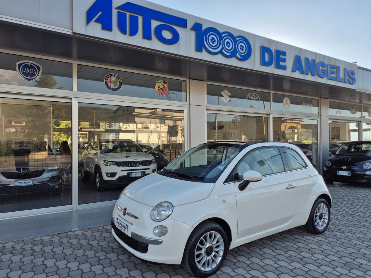 Fiat 500 C 1.2 FIRE *** CABRIOLET *** CAPOTTE ROSSA - CABRIO