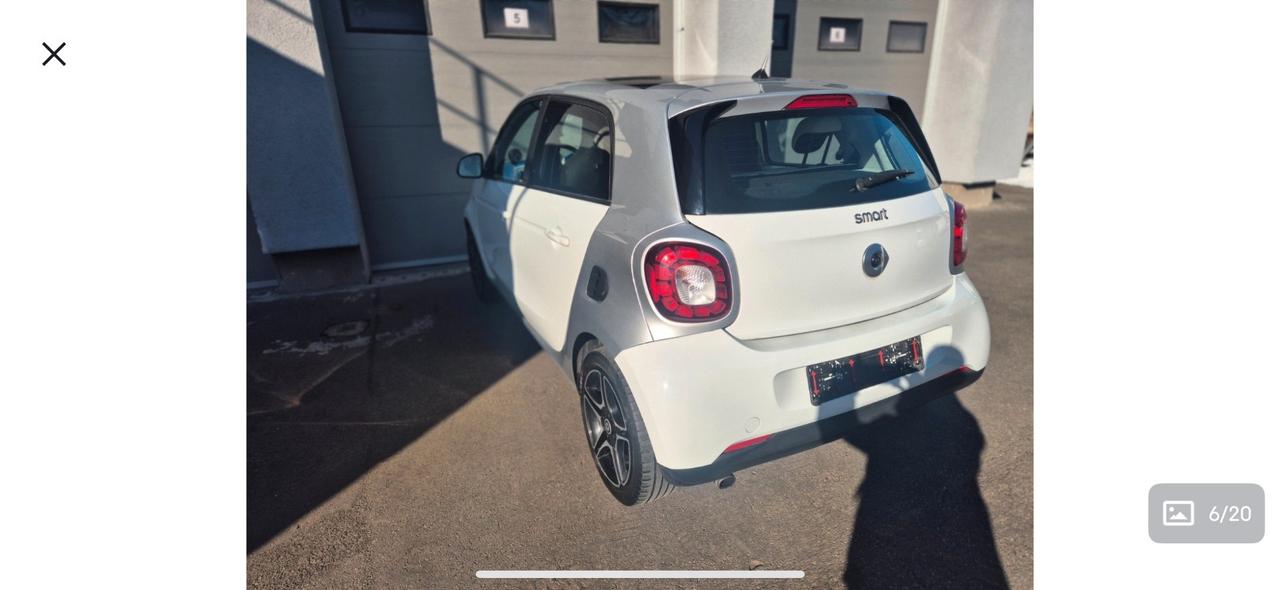 Smart ForFour Four four 5 anni di garanzia