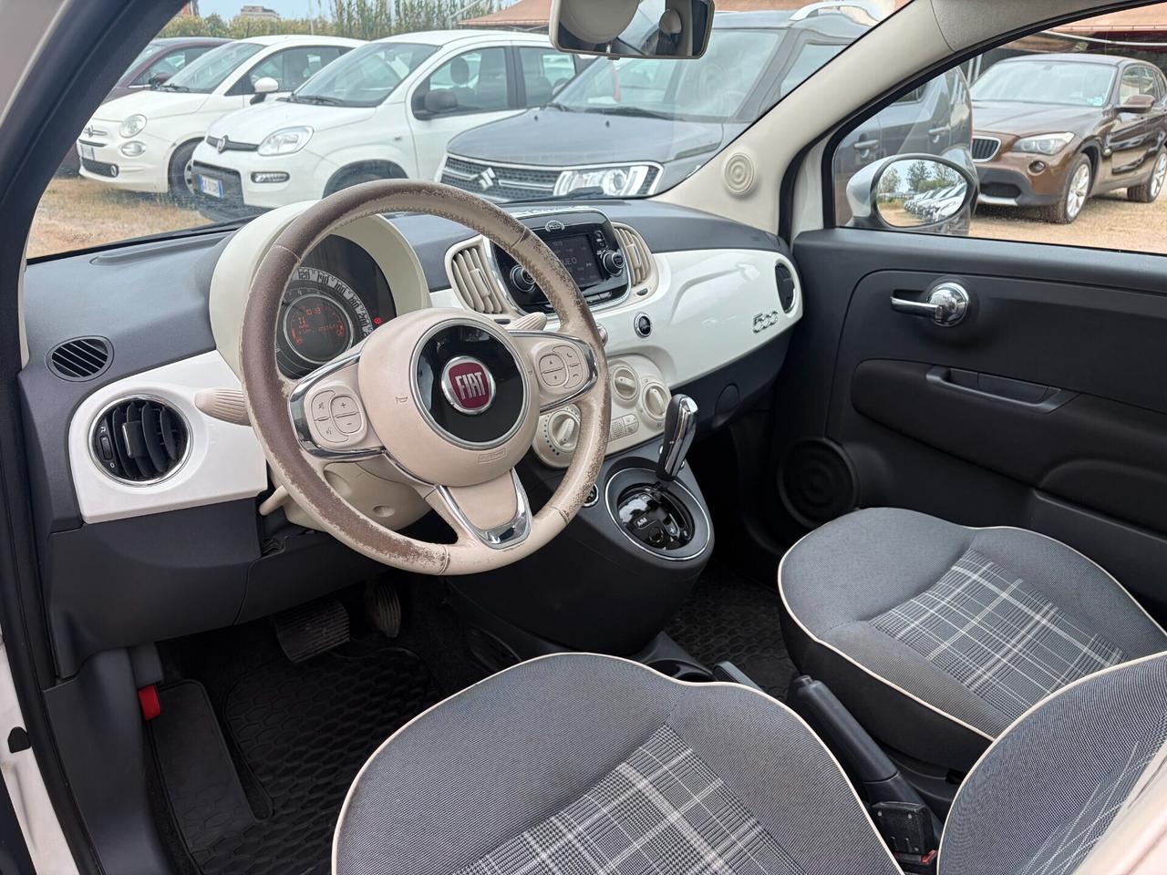 FIAT 500 0.9 TWINAIR LOUNGE AUTOMATICA 2016 GARANTITA