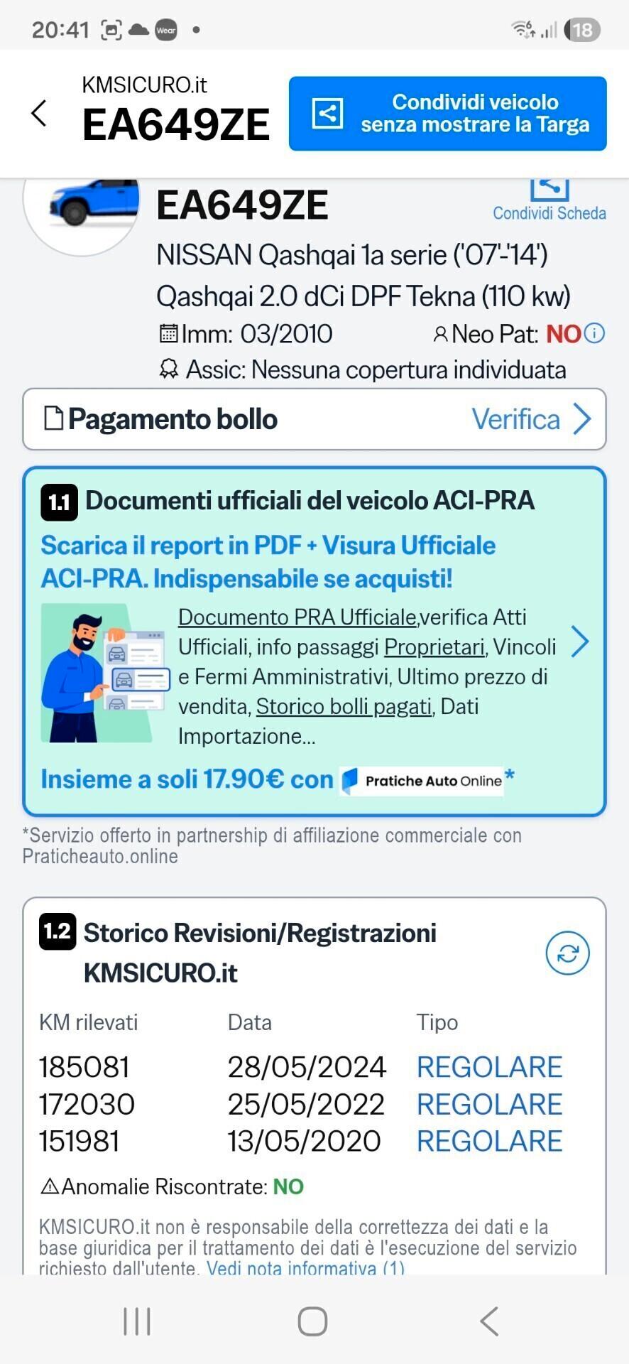 Nissan Qashqai 2.0 dCi DPF Tekna