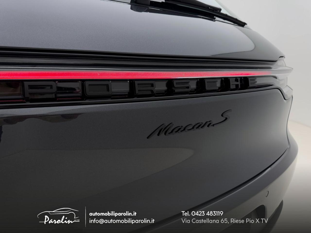 PORSCHE Macan 3.0 S Scarico-Telecamera-Black pack-21''