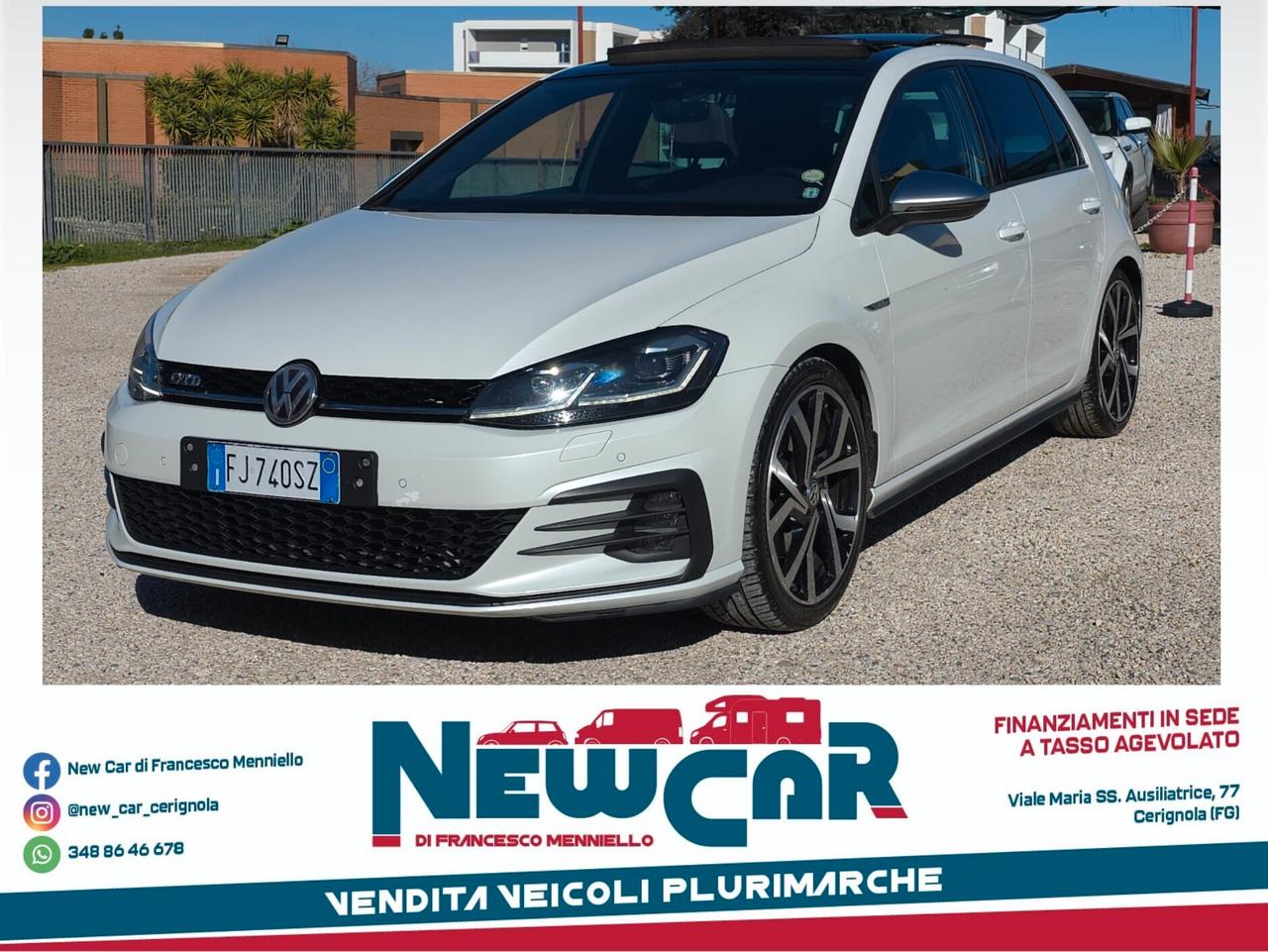 Golf 7.5 GTD 2.0 Tdi 184cv - DSG - SOUND - TETTO - VIRTUAL