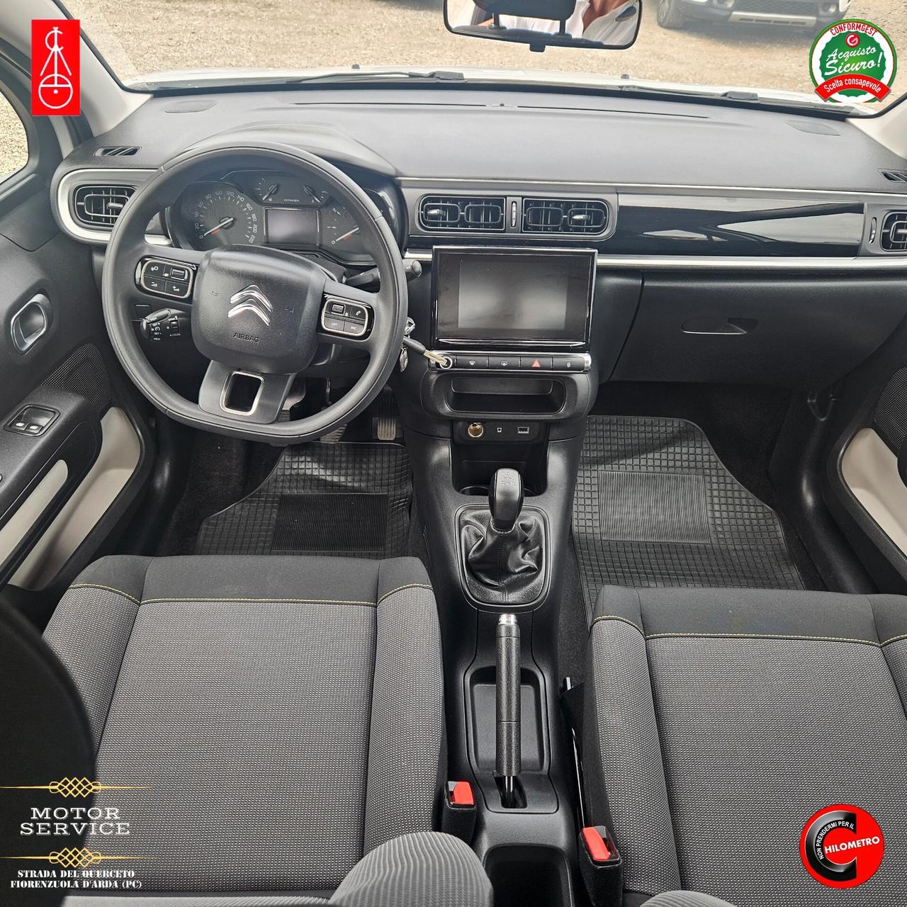 Citroen C3 1.2 82 NEOPATENTATI 55000km da 89€ mese