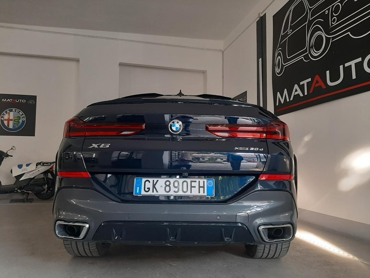 Bmw X6 xDrive30d 48V Msport TETTO CERCHI DA 21