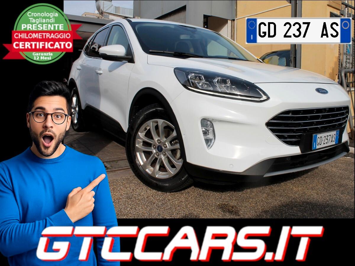 Ford Kuga 2.0 EcoBlue Hybrid 150 CV 2WD Titanium Business Telecamere Led CoPilot IVA DEDUC