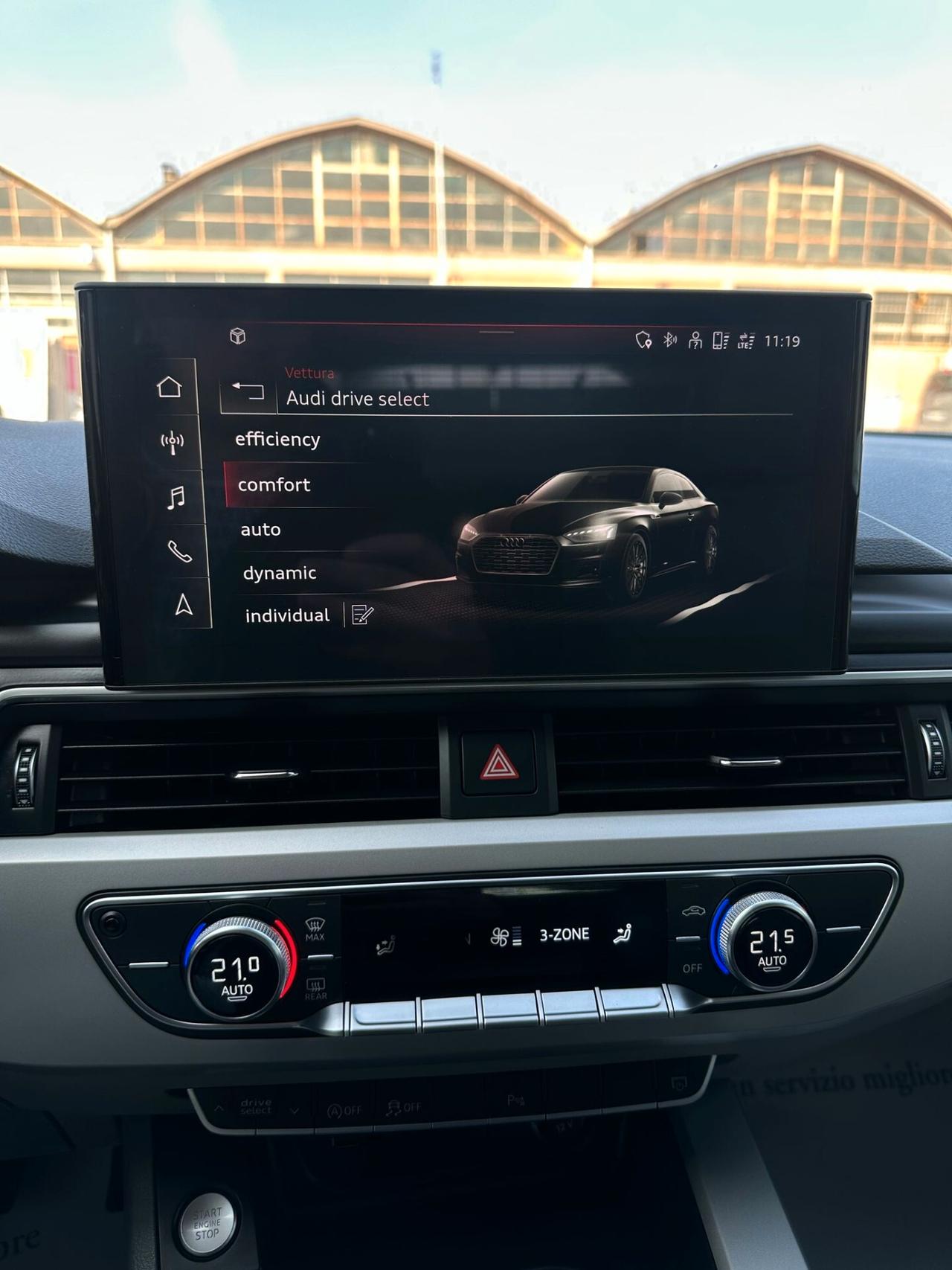 Audi A5 40 TDI quattro S tronic MATRIX TELECAMERA 360 INTERNO PELLE MISTO ALCANTARA