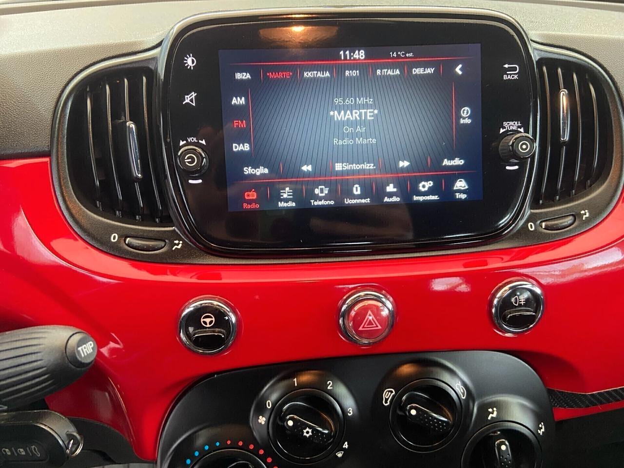 Fiat 500 1.0 Hybrid Red